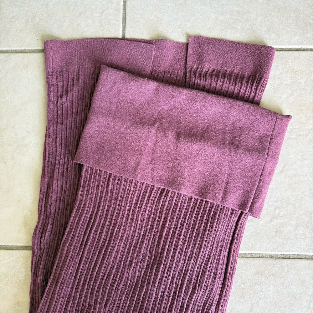 Skims Ribbed Maxi Skirt Set in Dusty Rose Size S - Picture 3 of 5